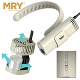 MRY Neck-Hanging Pet Dryer Hands-Free 360 Adjustable Low Noise Adjustable Temperature Ultra-Light Pet Hair Dryer For Cats Dogs