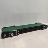 Adjustable Speed Mini Desktop Conveyor Belt 30CM Length 10CM Width DC 12V for Educational And DIY Projects