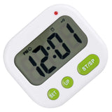 Music/Vibration Digital LCD Alarm Clock Electronic Kitchen Timer with Backlight