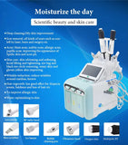 Portable 8 in 1 Oxygen Facial Machine Hydro Dermabrasion Machine Aqua Peeling Facial Machine Home Use