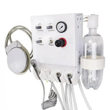 Premium Portable Turbine Unit with Weak Suction Lab Equipment Air Unit with 2 Spare Handpiece Tubes Teeth Whitening