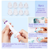 Peneelily Bio Skin Scrubber Hot Cold Care Beauty Spa Skin Scrubber Hydrodermabrasion Facial Machine Hydro