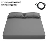 Grounding Sheet for Better Sleep - Cotton and Silver Conductive Fitted Sheet with Grounding Cord, Machine Washable for Twin
