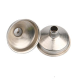 100pcs Stainless Steel Mini Hip Flask Funnel Wine Pot Filler for Flasks Bottles