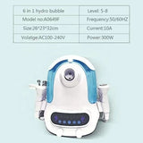 6 in 1 Home Skin Peel Dermabrasion Face Steamer Ultrasound Hot Cold Oxygen Spray Facial Spa Microdermabrasion Hydra D
