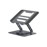 360° Rotation Laptop Tablet Stand Holder Portable Foldable Metal Bracket Adjustable Laptop Riser