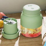 Portable Blender 500ml Electric Personal Juicer for Shakes Smoothies Blender Juicer Cup Rechargeable for Gym Travel Kitchen