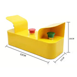 IP65 Anti-Impact Two-Hand Control Safety Switch Box with Emergency Stop for Press Machine