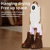 New 150W High Power Foldable Electric Shoe Dryer with Intelligent Timer Fast Drying Socks Glove Boot Heater Household Shoe Dryer