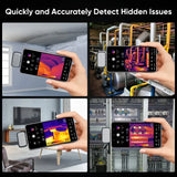 GW192A Thermal Imaging Camera Electronics Thermal Camera Repair, for Android Type-C IOS Lightning Phone Mobile Thermal Camera