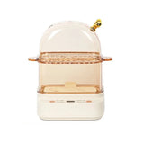 Smart Electric Egg Boiler Steamer 120W with Timing 2-Egg Capacity Mini Portable Breakfast Cooker with Automatic Power off 220V