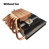 ZS10C-50 Thin CPU Cooler 50Mm 10 Heat Pipes ITX Down Pressure Radiator TDP 200W For  LGA 115X 1700