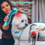 Pain Relief Laser Therapy Device Handheld 650nm/810nm LLLT Cold Laser for Joint Muscle Pain Arthritis Treatment Rechargeable Por