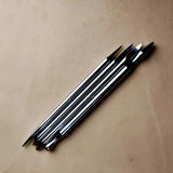 4PCS Leather Sculpting Stamping Tool Set - Animal Hair Texture & Detailing Kit for Leather Craft