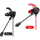 Fashion Gaming Headset With Microphone Pluggable In-ear Mobile Phone Computer Wired Headset for Games Sports Driving