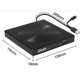 B27B Type-C USB-C USB3.0 DVD Burner Multifunctional Mobile Laptop External Optical Drive External Drive