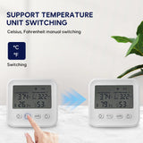 Mini Radon Gas Detector Ionic Technology Radon Long Term Average/Radon Short Term Average 2* AAA Battery (Not Included)