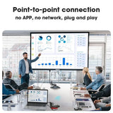 400M Dual HDMI Wireless Extender Display Adapter Video Transmitter Receiver Screen Share for DVD Camera Laptop PC To TV Monitor
