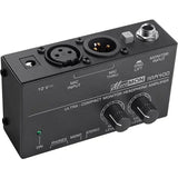 MA400 Headphone Preamplifier Microphone Preamplifier Audio 6.35mm & 3.5mm Headphone Outputs Mixer