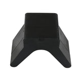 2 Inch V-Style Bow Stop 1/2In Mounting Hole Diameter Boat Bow Stop Trailer Stopper Rubber for Boat Trailer Roller Parts