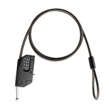 Trail Camera Steel Tree Mounts Locking Cable with Adjustable Combination Lock, Flexible Retractable Steel, 6.6ft Long Cable