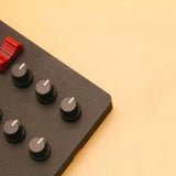 4 Buttons, 4 Sliders, 6 Knobs, Type-C, Plug & Play for Sound Design, Performance, Fast Sequencing - EM-MIDI1 USB MIDI Controller