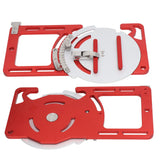 Rail Metal Rail Adjustable Electric Saw Track Rail for Woodworking Circular Saw Rail Adjustable