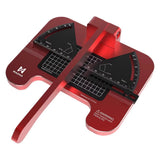 MAZHA Precision Angle Cutter for DIY Model Building - ABS/PS Plastic Sheet & Rod Cutting Tool (1-3mm) Adjustable Angle Guide