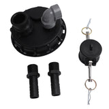 IBC Lid DN150 PP Water Storage Tank Lid IBC Container Cover Cap with Lock Cap for Fish Tanks Garden Irrigation