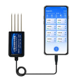 Soil Multiple Parameters Sensor Digital Agricultural Greenhouses Soil Monitoring Use With Mobile Phones Soil 8 in 1 Sensor