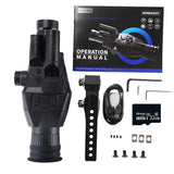 Henbaker CY900 Digital Tactical Telescope Night Vision Scope Monoculars for Hunting Built in Rangefinder Ballistic Calculation