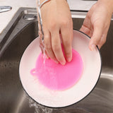 30pcs Silicone Dish Scrubber Reusable Dish Brush
