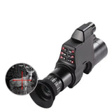 NV4A Infrared Night Vision Monocular 4X Zoom HD Video Camera Device Round Screen Crosshair Attach Night Hunting IR Digital Scope