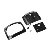 Relator LED Curved Frame Motorcycle License Plate Relocator For  Touring Road Glide Street Glide Electra CVO 2023-2025