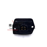 Suitable for Komatsu PC56-7 Air conditioning blower resistor YM55 Heater motor resistor excavator parts