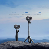 Camera Tripod Selfie Stick For DJI OSMO 360/Action5/4 17-44CM Freely Extendable 360 ° Rotation For Video Record Live