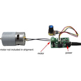 6V 12V 24V 3A Small General Speed Control Board Motor Speed Governor Module With Potentiometer PWM DC Motor Speed Controller