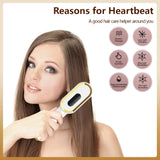 LED Infrared Red Light Therapy Comb Scalp Massager Liquid-Guiding Hair Growth Anti Hair Loss Laser Care Brush Head Relaxing