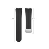 22cm Sport Watch Strap Replacement Parts Waterproof Sports Bracelet Soft for Samsung Galaxy Watch5 Pro for Samsung Galaxy Watch4