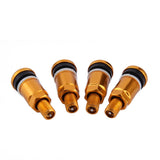 4pcs Auto Tubeless Tire Valve Stems Dust Caps Car Tire Air Valve Wheel Stems Automotive Replacement Parts