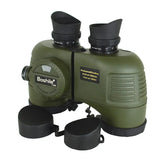 Boshile 7x50 Marine Binoculars Waterproof Telescope With Rangefinder Compass BAK4 Prism FMC Lens For Navigation Sailing Hunting