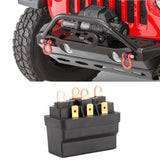 ATV Winch Solenoid Relay Contactor 12V 120A Universal for ATV UTV 4X4 Off-Road Vehicle 4WD Winch UTV Winch Relay