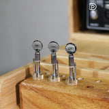 ENR Leather Edge Hot Press Head Leather Creaser Tips Leather Electric Crimping Machine Accessories Leather Craft Tools M8 Thread