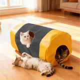 New Foldable Cats Toy Encouraging Exploration And Hide Seek Game For Modern Cats In Small Space With Easy Storage