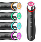 NEW Booster Pro Led Facial Light Therapy 5 Colors Eye Beauty Wand Red Light Eye Massager for Skincare & Blue Rejuvenation Tool
