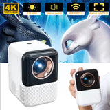 X10 HD Electric Focus Home Theater Built-in Mini Portable Office Smart TV Projector Support 4K for Phones Laptop