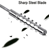 Corer Tool Portable Vegetable Corer Cordless,Electric Scraping Scale Machine With 2 Cutter,Stainless Steel Fruit Digging