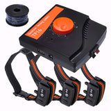 TP16 For 3 Dogs  Electric Dog Fence System Hidden Waterproof Rechargeable Pet Containment Dogs WITH 3 COLLARS