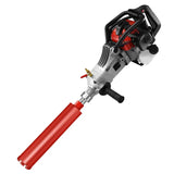 09816 1.2 KW Core Drilling Rig with Gasoline Engine Two-Stroke Non-Electric Engineering Drilling Machine Road Coring Machine