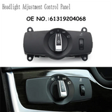Exclusive 61319204068 Headlight Adjustment Control Panel Front Headlamp Switch For BMW 7 Series/M5